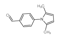 4-(2,5-二甲基吡咯基)苯甲醛结构式