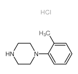 1-邻甲苯基哌嗪盐酸盐结构式