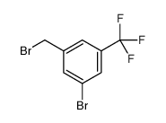 1-Bromo-3-(bromomethyl)-5-(trifluoromethyl)benzene结构式