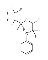 [1,1,2-trifluoro-2-(1,1,2,2,3,3,3-heptafluoropropoxy)ethoxy]benzene结构式