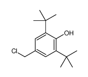 2,6-ditert-butyl-4-(chloromethyl)phenol结构式