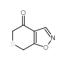 5H-Thiopyrano[4,3-d]isoxazol-4(7H)-one(9CI)结构式