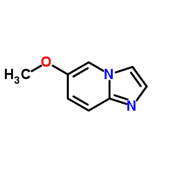 6-甲氧基-咪唑并[1,2-A]吡啶结构式