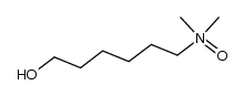 6-hydroxy-N,N-dimethylhexan-1-amine oxide结构式