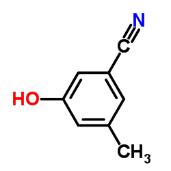 3-甲基-5-羟基苯甲腈结构式