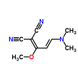 1,1-二氰基-2-甲氧基-4-二甲基氨基-1,3-丁二烯结构式