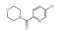 5-溴-2-吗啉羰基吡啶结构式