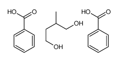 benzoic acid,2-methylbutane-1,4-diol结构式