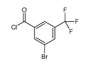 3-Bromo-5-(trifluoromethyl)benzoyl chloride结构式