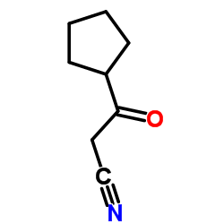 3-环戊基-3-氧代丙腈结构式
