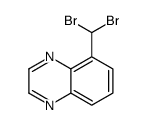 5-(二溴甲基)喹噁啉结构式