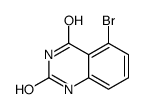 5-溴喹唑啉-2,4-二酮结构式