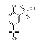 4-羟基-1,3-苯二磺酸结构式