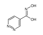 4-Pyridazinecarboxamide,N-hydroxy-(9CI)结构式