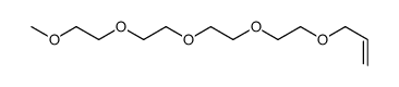 Allyloxy(tetraethylene oxide), Methyl ether, tech-90结构式