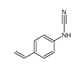 (4-ethenylphenyl)cyanamide结构式