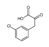 BENZENEPROPANOIC ACID, 3-CHLORO-.ALPHA.-OXO-结构式