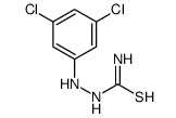 3,5-Dichlorophenylthiosemicarbazide结构式