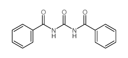 N-(benzoylcarbamoyl)benzamide结构式
