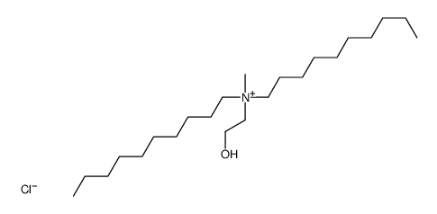 didecyl-(2-hydroxyethyl)-methylazanium,chloride结构式