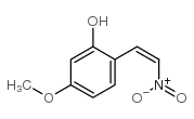 2-HYDROXY-4-METHOXY-&beta;-NITROSTYRENE结构式
