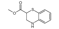 methyl 3,4-dihydro-2H-1,4-benzothiazine-2-carboxylate结构式
