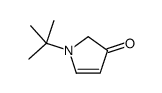 1-tert-butyl-2H-pyrrol-3-one结构式