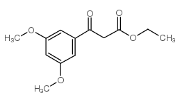 3-(3,5-二甲氧基-苯基)-3-氧代丙酸乙酯结构式