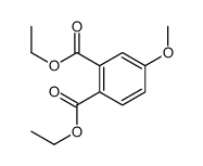 diethyl 4-methoxybenzene-1,2-dicarboxylate结构式