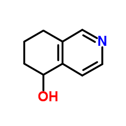 5,6,7,8-Tetrahydro-5-isoquinolinol结构式