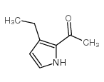 Ethanone, 1-(3-ethyl-1H-pyrrol-2-yl)- (9CI)结构式