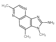 3,4,7-trimethylimidazo[4,5-f]quinoxalin-2-amine结构式