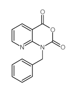 1-苄基-1H-吡啶并[2,3-d][1,3]噁嗪-2,4-二酮结构式