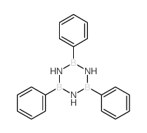 2,4,6-三苯基环硼氮六烷结构式