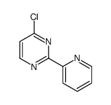 4-氯-2-吡啶-2-基-嘧啶结构式