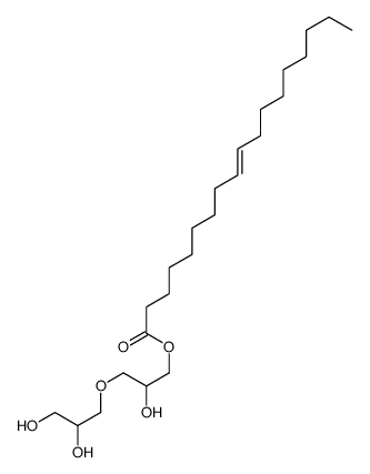 [3-(2,3-dihydroxypropoxy)-2-hydroxypropyl] octadec-9-enoate结构式