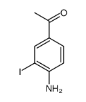 1-(4-amino-3-iodophenyl)ethanone结构式