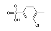 2-chlorotoluene-4-sulphonic acid结构式
