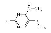 2-氯-5-甲氧基-4-肼基嘧啶结构式