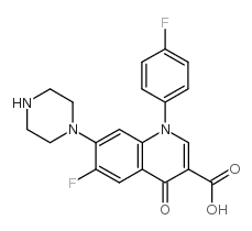 沙拉沙星结构式
