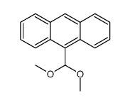 9-(dimethoxymethyl)anthracene结构式