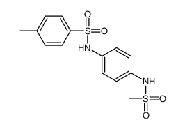 N-[4-(methanesulfonamido)phenyl]-4-methylbenzenesulfonamide结构式