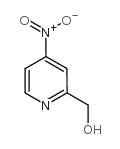 (4-硝基-吡啶-2-基)-甲醇结构式