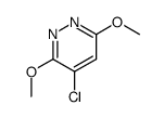 4-chloro-3,6-dimethoxypyridazine结构式