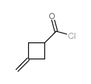 3-亚甲基环丁烷羰酰氯结构式