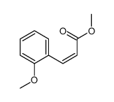 methyl (E)-3-(2-methoxyphenyl)prop-2-enoate结构式
