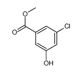 甲基 3-氯-5-羟基苯甲酸结构式
