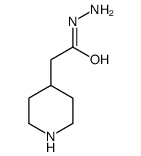 2-piperidin-4-ylacetohydrazide结构式