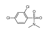 2,4-dichloro-N,N-dimethylbenzenesulfonamide结构式