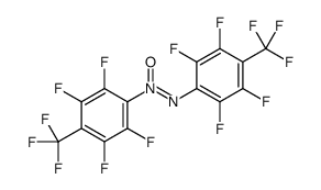 oxido-[2,3,5,6-tetrafluoro-4-(trifluoromethyl)phenyl]-[2,3,5,6-tetrafluoro-4-(trifluoromethyl)phenyl]iminoazanium结构式